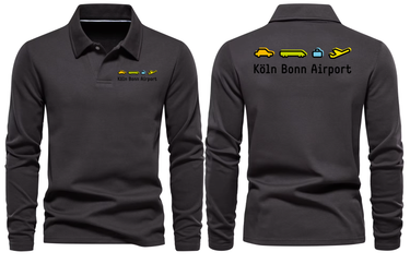 KOLN AIRPORT LONG SLEEVE POLO